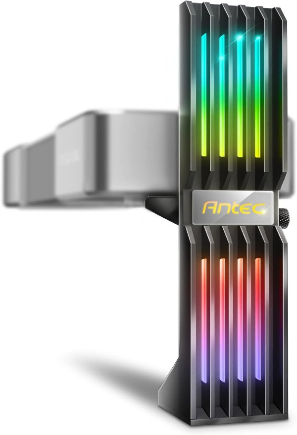 תומך לכרטיסי מסך ANTEC GPU HOLDER ARGB Black
