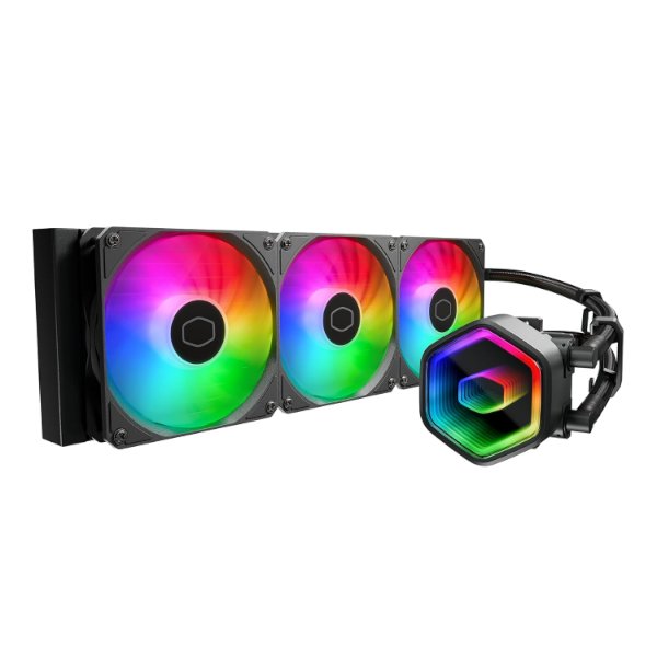 ק.נוזלי Cooler Master 360 Core II Black 280W TDP Intel/Amd