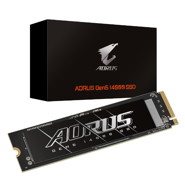 דיסק פנימי AORUS Gen5 14000 SSD1TB PCI-E 5.0X4 NVMe 2.0