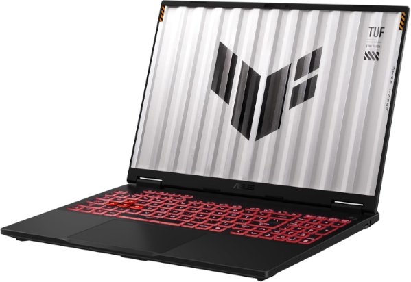 מחשב נייד ASUS TUF GAMING F16 R9-8940HX 32GB 1TB NVME RTX5060 3Y