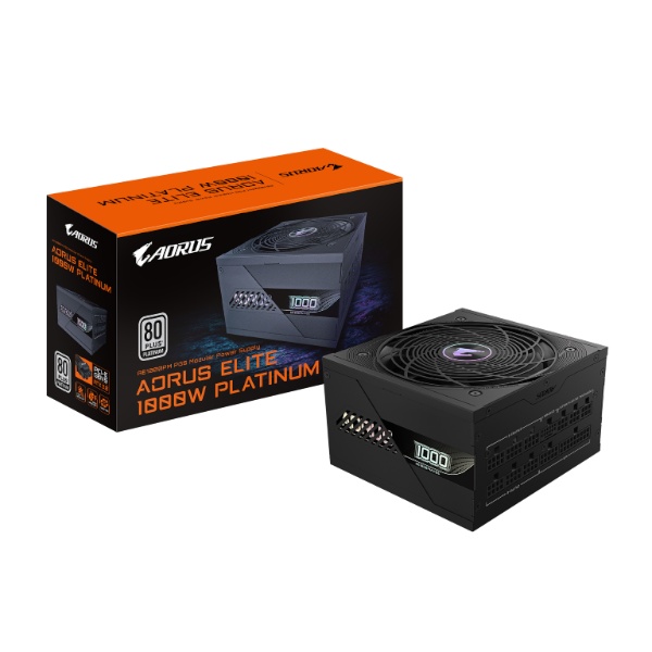 ספק כוח AORUS ELITE P1000W 80 Plus Platinum Modular PCIe 5.0