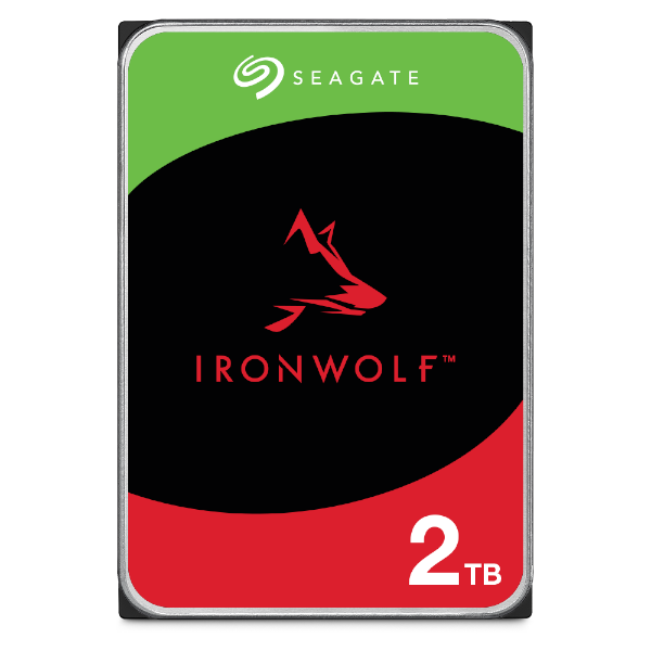 דיסק פנימי Seagate IronWolf 2TB NAS HDD 3.5 5400RPM 256MB Cache