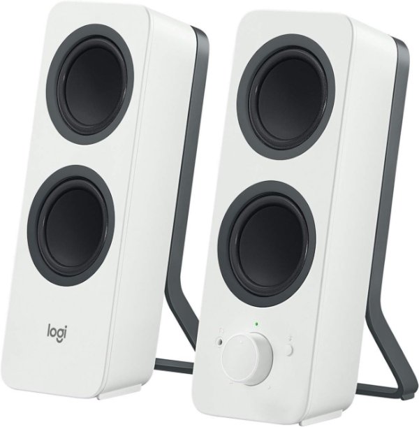 רמקולים Logitech Z207 2.0 Stereo With Bluetooth Peak 10W White